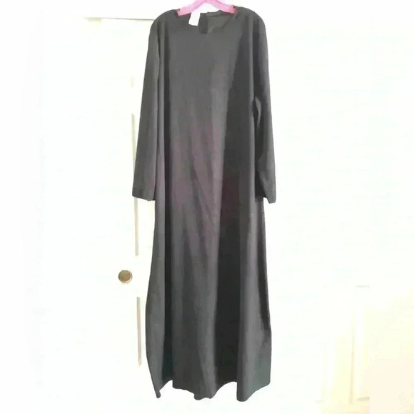 SPIRIT HALLOWEEN COSTUME BASIC BLACK GOWN MENS LARGE - Picture 3 of 12